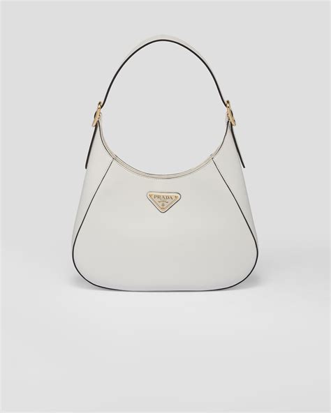 prada white bag 2017|Prada white shoulder bag.